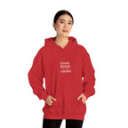 Minimalist Love Hoodie - Cozy Unisex Sweatshirt, Gift for Couples, Valentine's Day, Casual Wear, Everyday Comfort