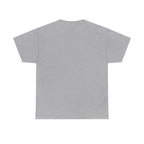Unisex Heavy Cotton Tee - Tiny Kicks, Huge Love, Baby Shower Gift, Parenting Shirt, Cute Maternity Wear, New Mom Gift, Casual Everyday Tee