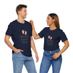 Cute Baby Footprints Tee | Worth Every Kick T-Shirt, Gift for New Parents, Baby Shower, Family Reunion, Unisex Casual Wear