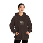 Minimalist Love Hoodie - Cozy Unisex Sweatshirt, Gift for Couples, Valentine's Day, Casual Wear, Everyday Comfort