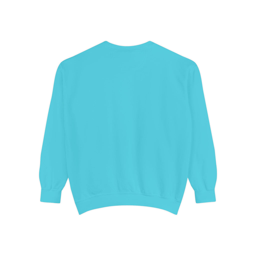 Love at First Kick Sweatshirt - Cozy Unisex Garment-Dyed Top for Expecting Moms, Baby Showers, Maternity Gifts, Casual Wear, Unique [...]