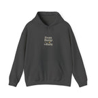 Minimalist Love Hoodie - Cozy Unisex Sweatshirt, Gift for Couples, Valentine's Day, Casual Wear, Everyday Comfort